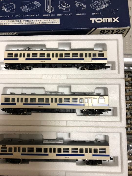 TOMIX 415系常磐線7両