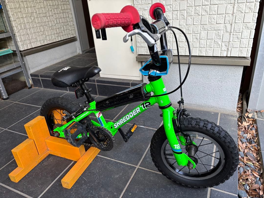 HARO SHREDDER-12 ギヤ比変更などカスタム総額5万円超