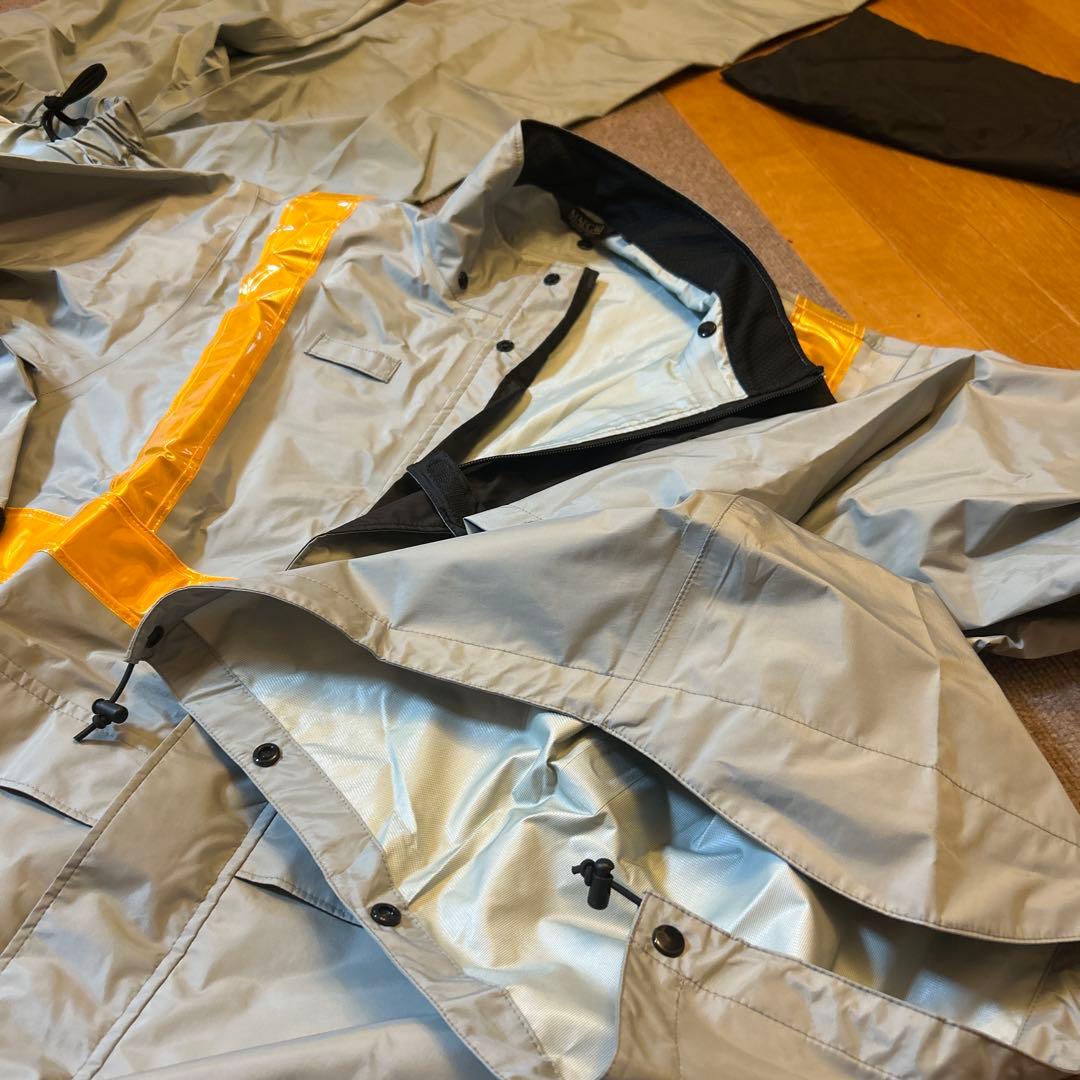[ゴアテックス]レインコート カッパ メンズ ＬＬセパレート MAEGAKI