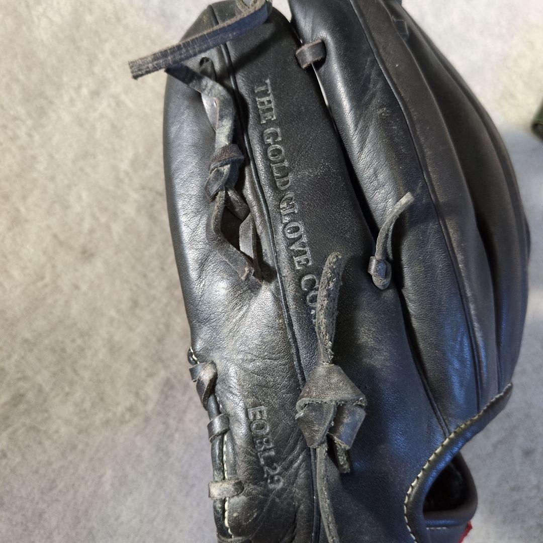 軟式グラブ　ブラック　ローリングス　内野手　オールラウンド