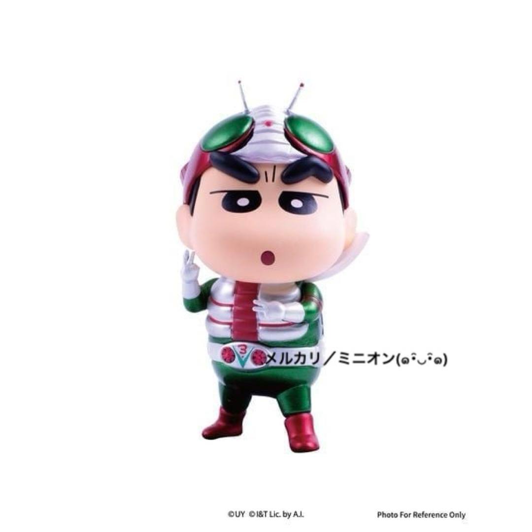 クレヨンしんちゃん 仮面ライダー フィギュア Vol.2 6種セット新品未開封