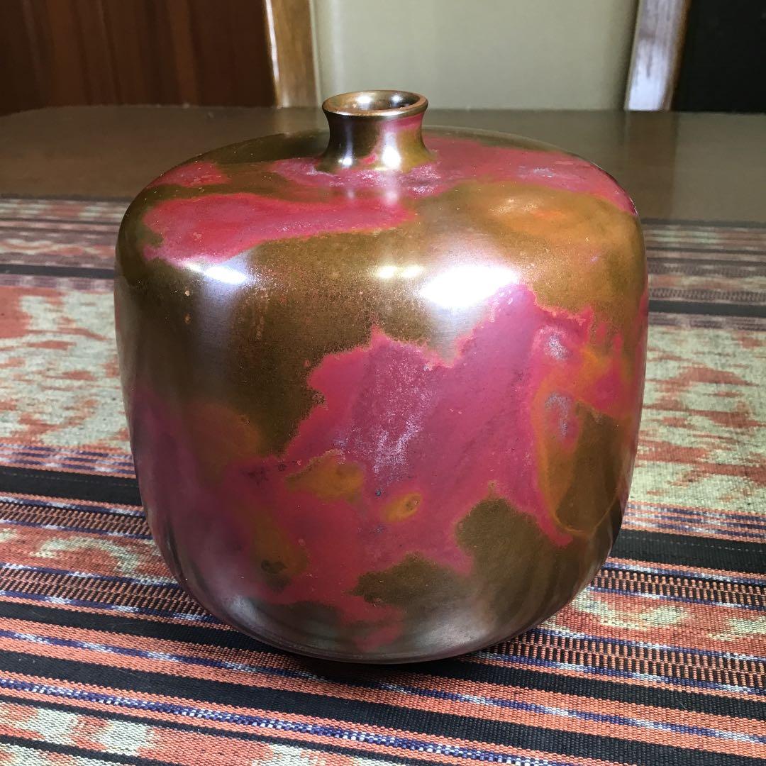 『フォロうー特価』　『未使用・痛み』　雅山　青銅器　『萌春』　国家伝統産業工芸品