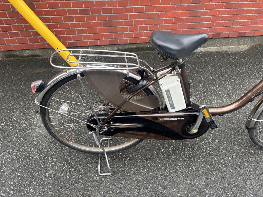 古着Panasonic 電動アシスト自転車 ブラウン