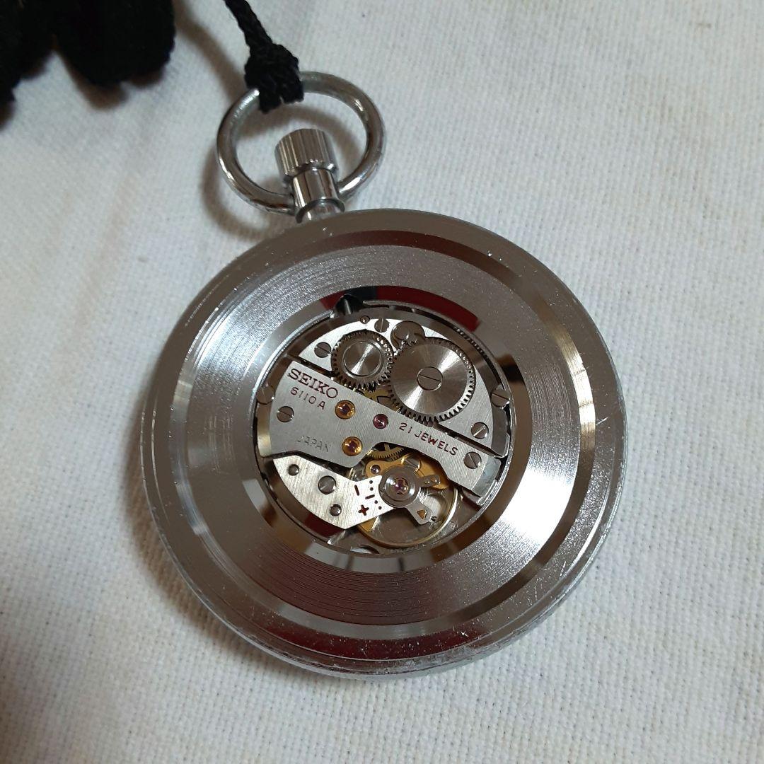 稼働品　SEIKO 精工舎諏訪1974年プレシジョン懐中時計 21JEWELS