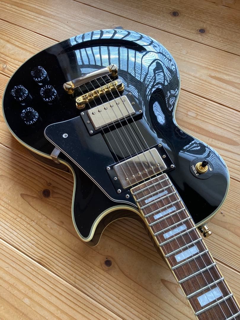 ギター Epiphone LesPaul Custom PRO Ebony