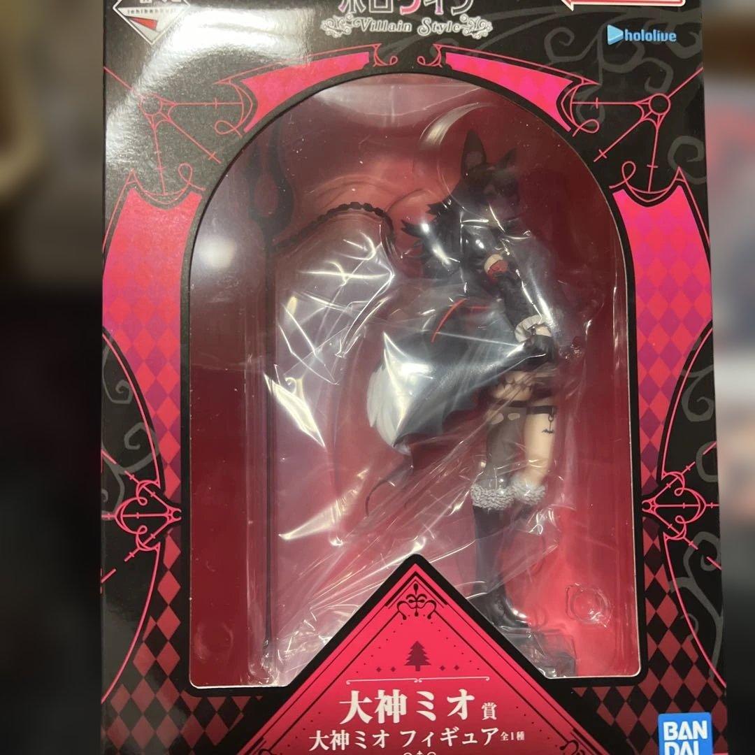 ホロライブ 一番くじ　大神ミオ フィギュア＆アクリルボード