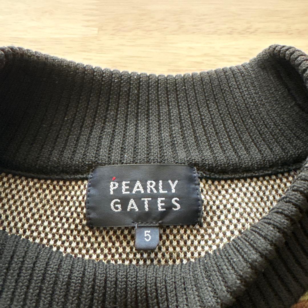 PEARLY GATES カモフラセーター