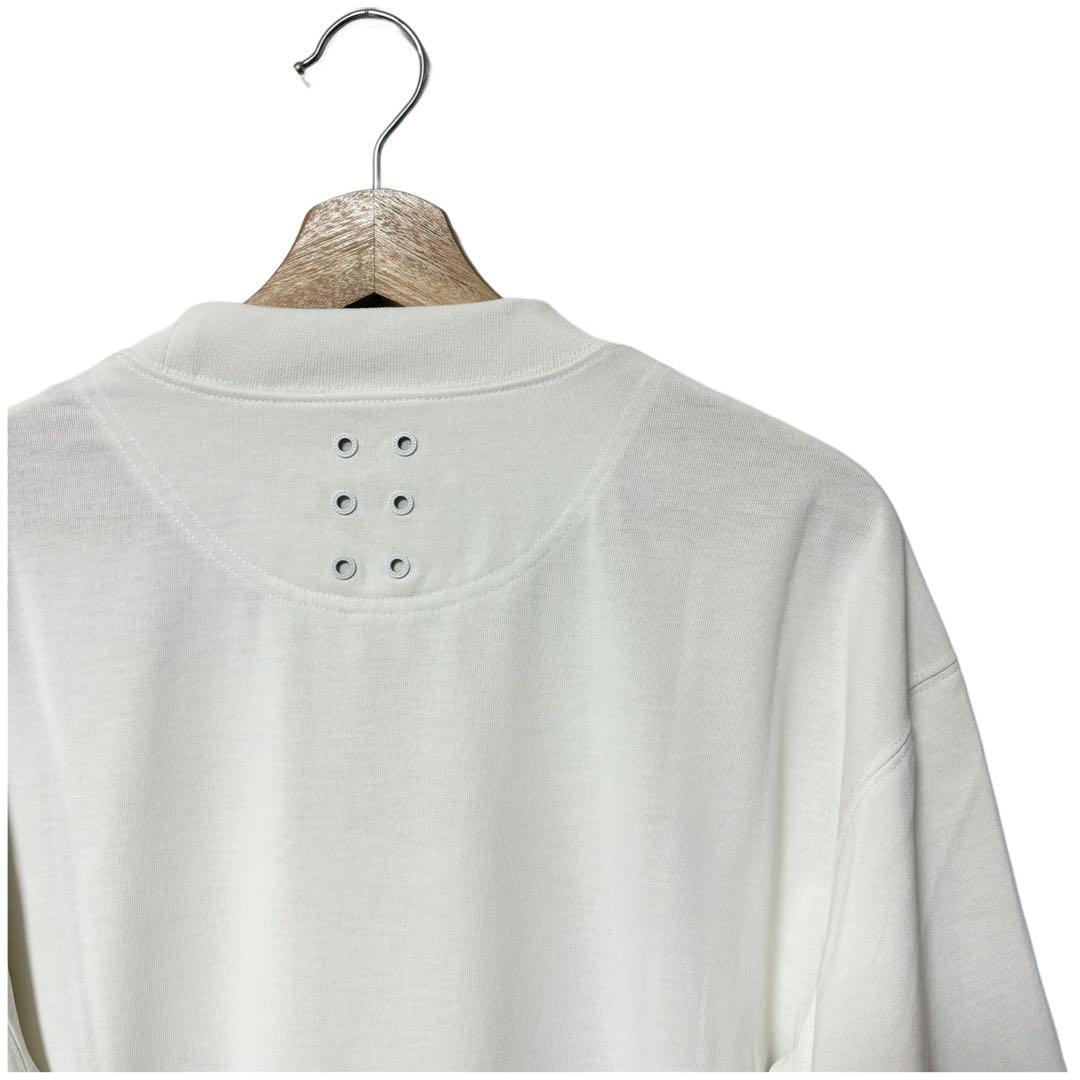 ラッセルノ ゴルフ レイヤード プリント モックネック L/S ホワイト M 4