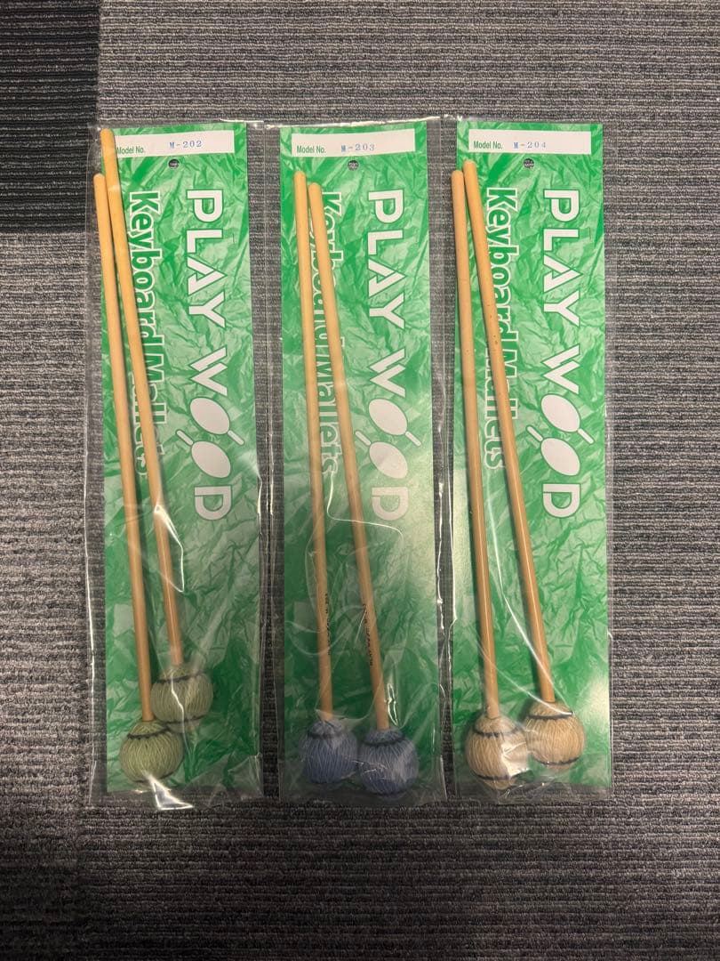 パーカッション・打楽器 PLAY WOOD M-202 M-203 M-204