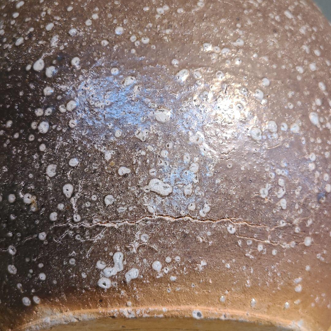 信楽焼 神崎継春作 壷 高さ9寸（約27cm） 共箱なし 本物保証