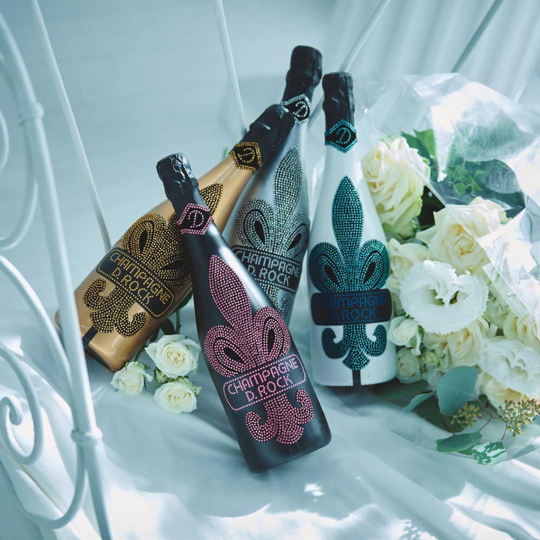 ⚜️未開封⚜️ダイヤモンドロック⚜️ロゼ⚜️ピンク⚜️高級シャンパン⚜️フランス産⚜️セレブ⚜️