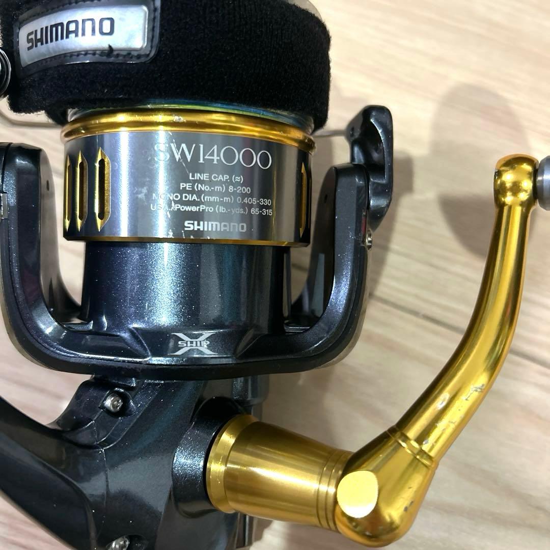 シマノ　15ツインパワー SW14000XG シマノケース付き