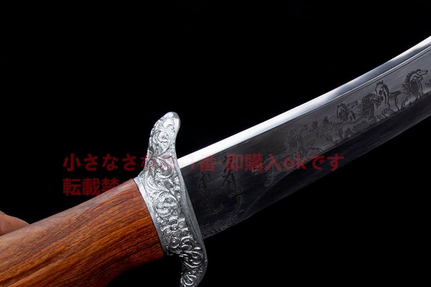 武具　刀装具　日本刀　模造刀   居合刀 鳴馬蒙古刀