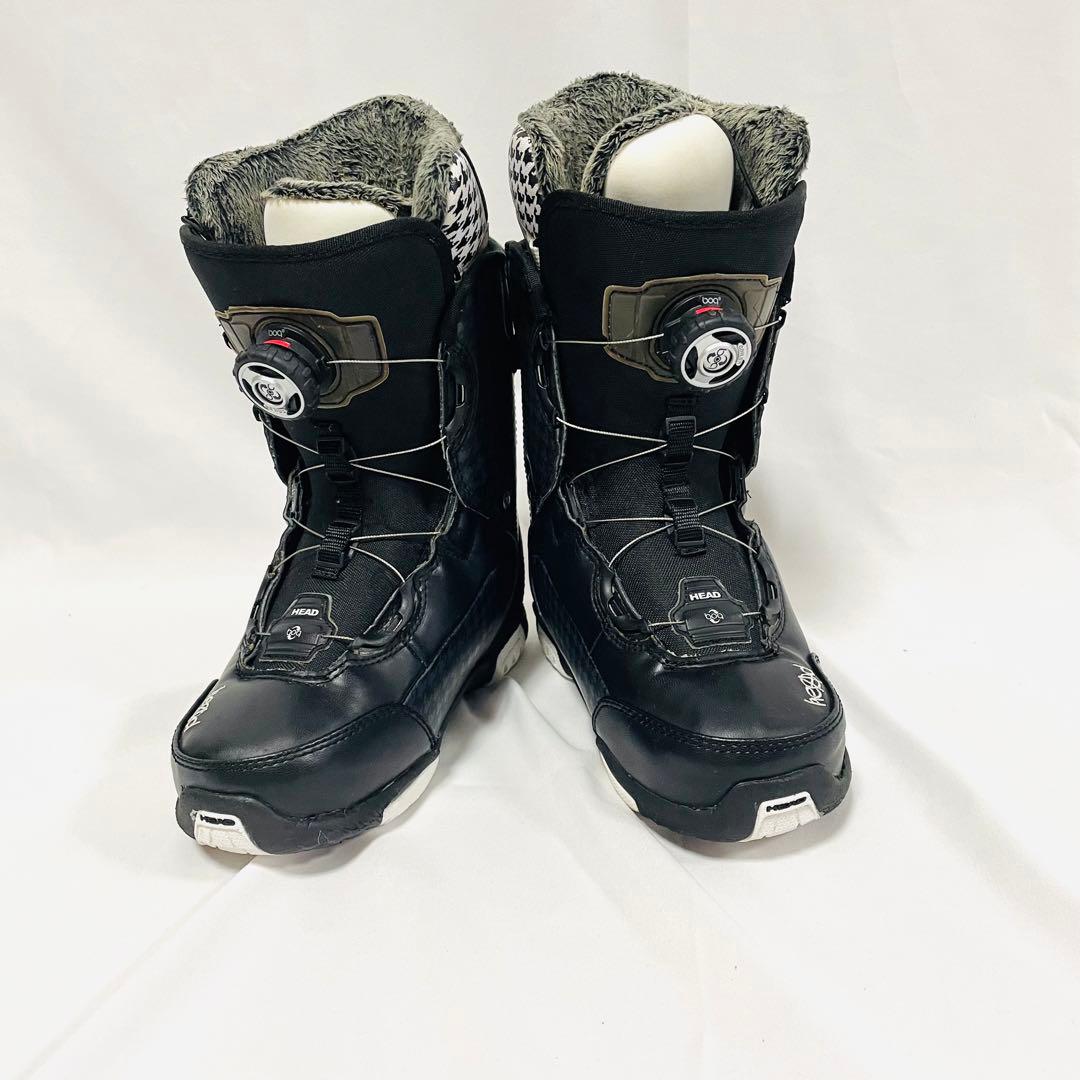 【美品】 HEAD ヘッド スノーボードブーツ 23.0cm ダイヤル