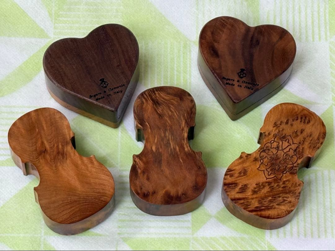 【美品】ボガーロ＆クレメンテ 松脂 5個セット（Violin用）