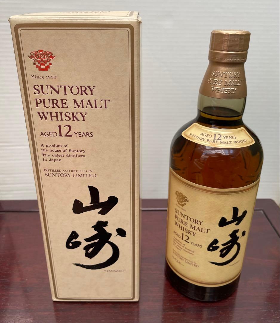 【未使用未開栓】山崎ピュアモルトウィスキー12年 750ml