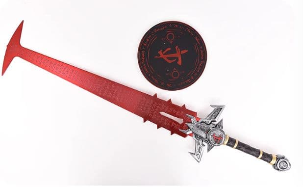 永遠の裁き剣 破滅の戦士 古兵器 武具 大剣 手鍛造打 映画 Cosplay