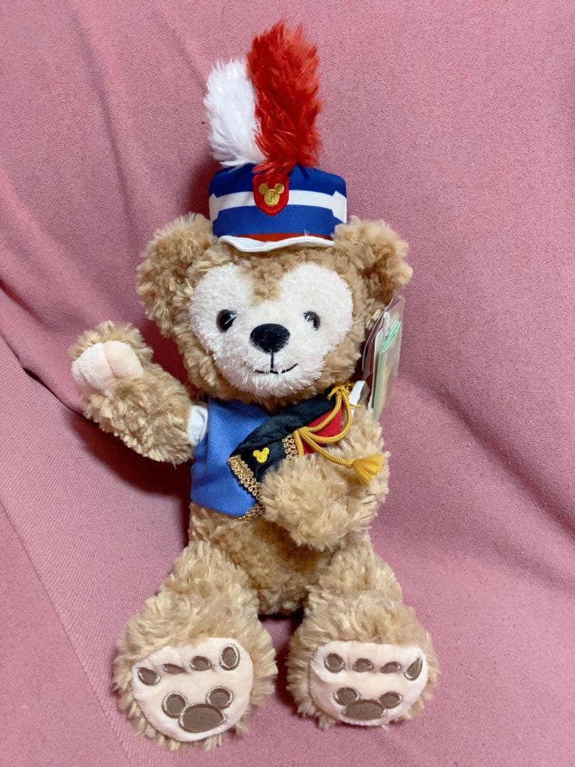 ダッフィー＆フレンズ　SSぬいぐるみ　ハッピーマーチングファン　4体