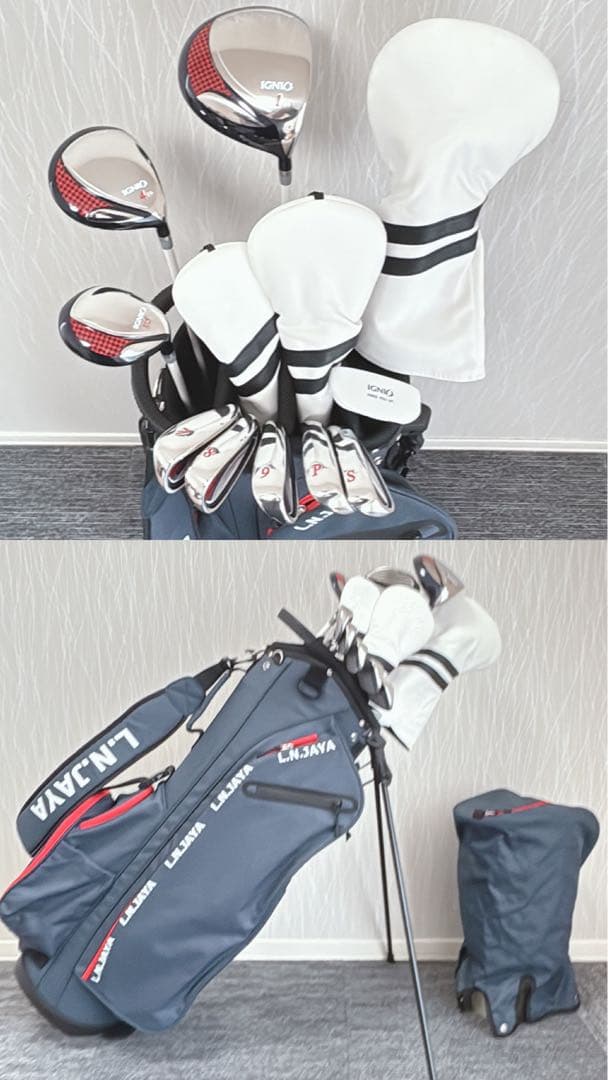 ほぼ未使用❗️超豪華❗️IGNIO 初心者 レディース 優しい ゴルフクラブセット
