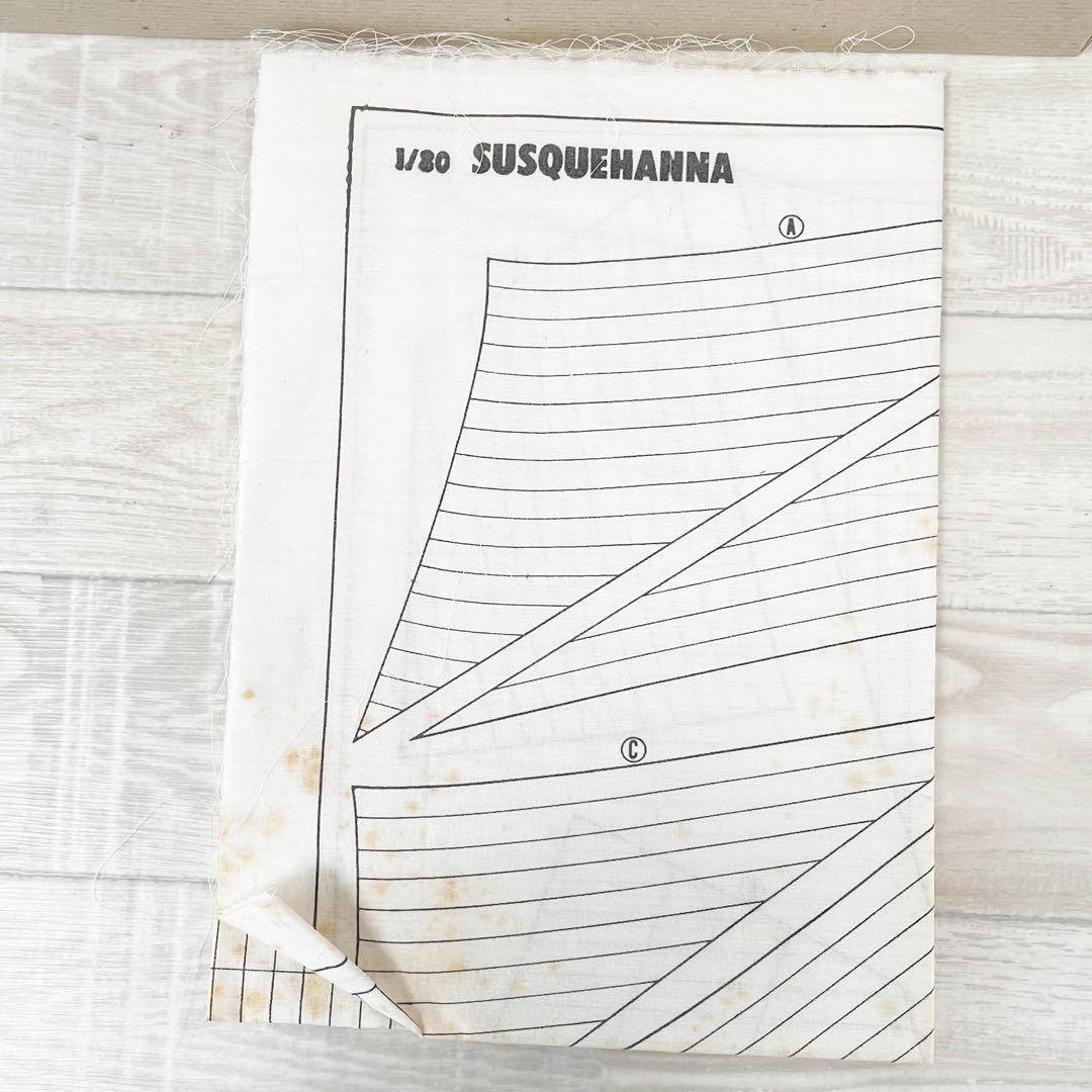 【レア絶版】未組立品 今井科学 1/80 黒船 サスケハナ号 木製帆船 イマイ