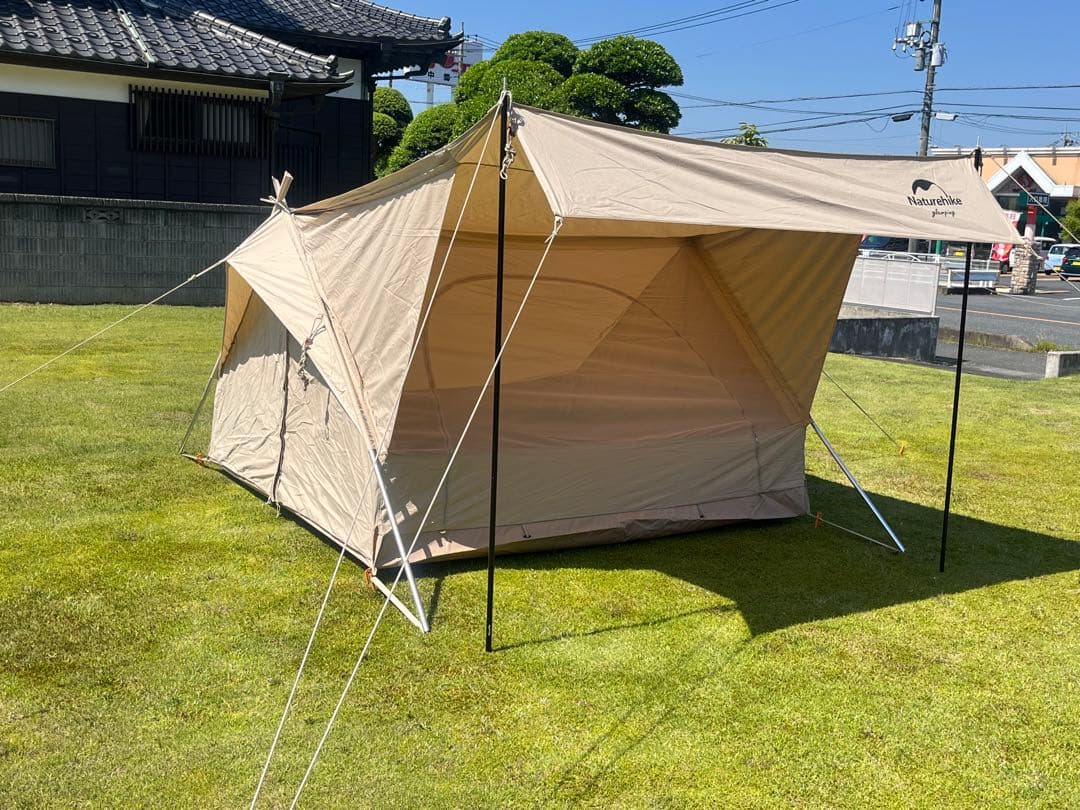 Naturehike ロッジテント A型フレームテントTC 2名〜3名用