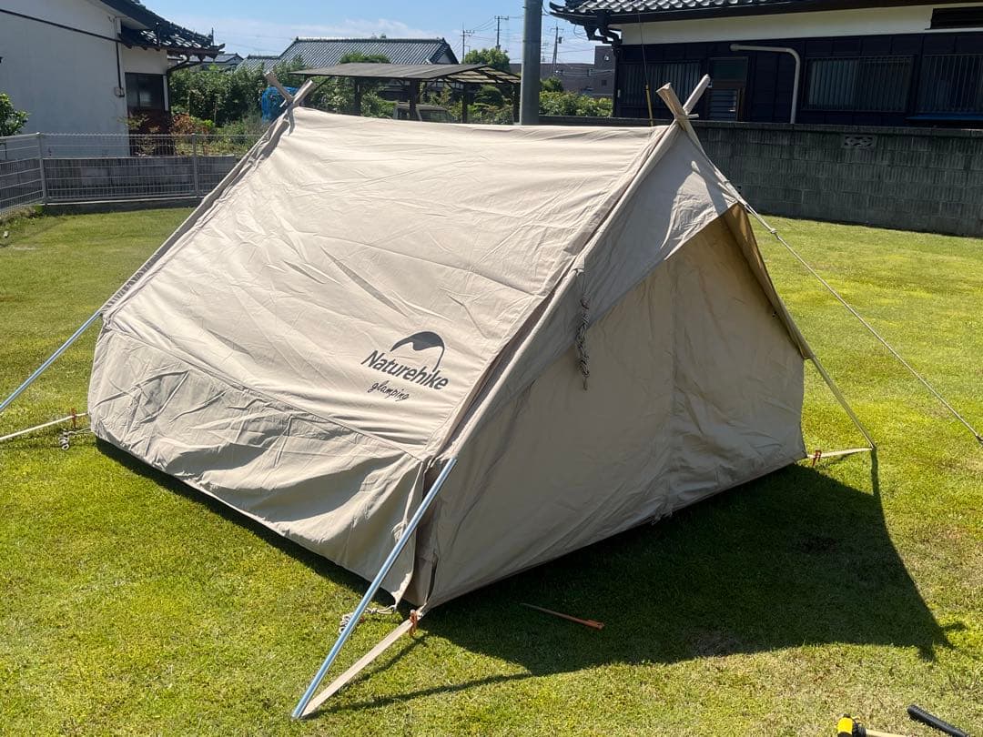 Naturehike ロッジテント A型フレームテントTC 2名〜3名用