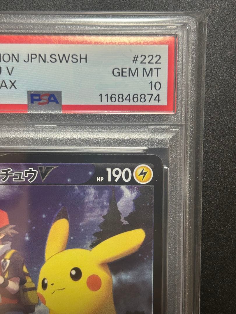 【PSA10二枚セット】ピカチュウex sar ピカチュウv csr
