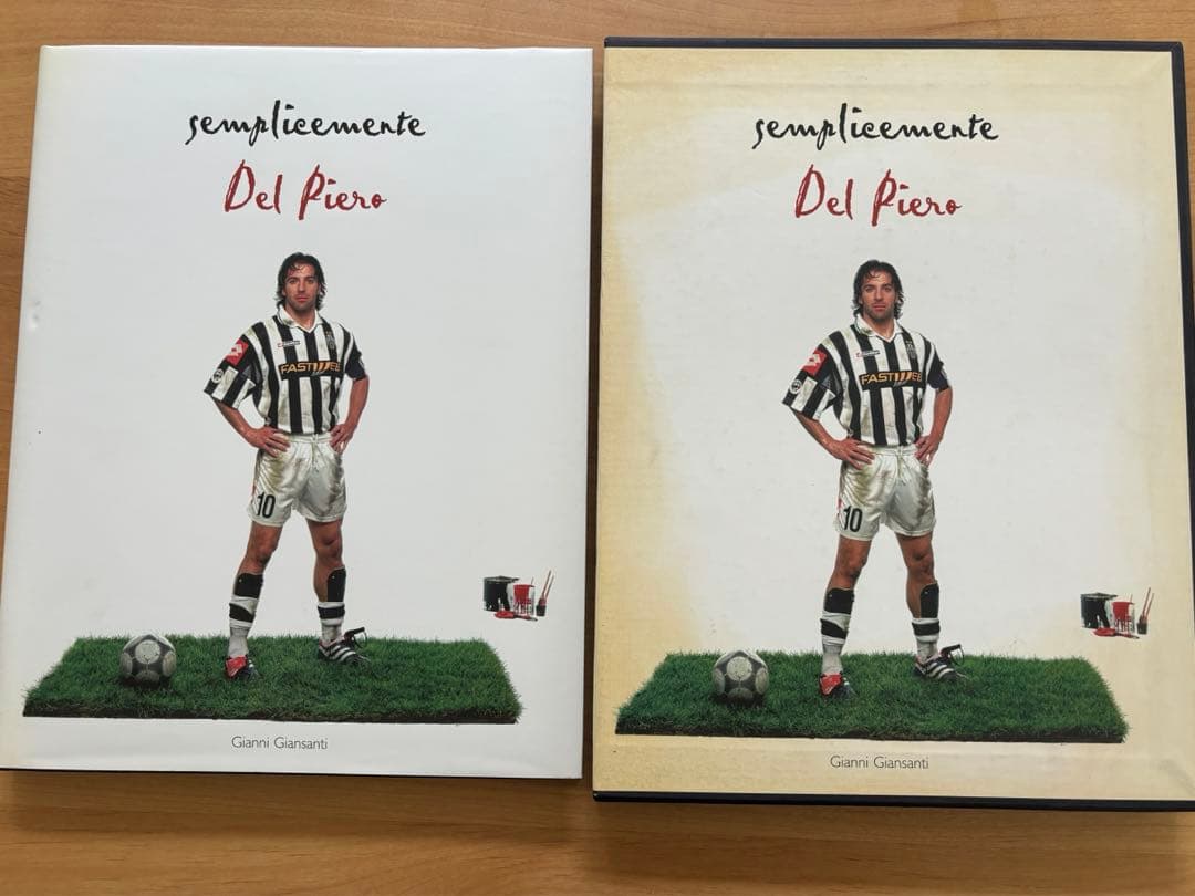 デルピエロ　サイン入り写真集