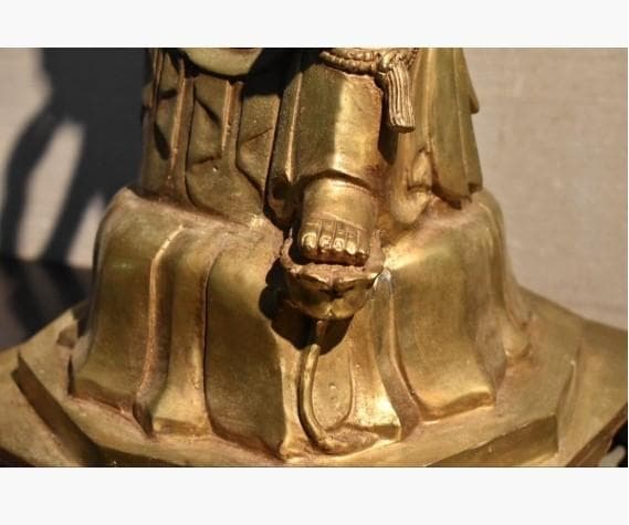 ◆百済仏『方形台座金銅半跏思惟像』仏像◆検）天平仏 飛鳥仏 新羅仏 空海 千利休