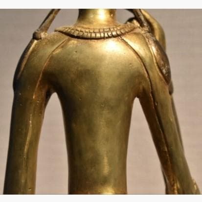 ◆百済仏『方形台座金銅半跏思惟像』仏像◆検）天平仏 飛鳥仏 新羅仏 空海 千利休