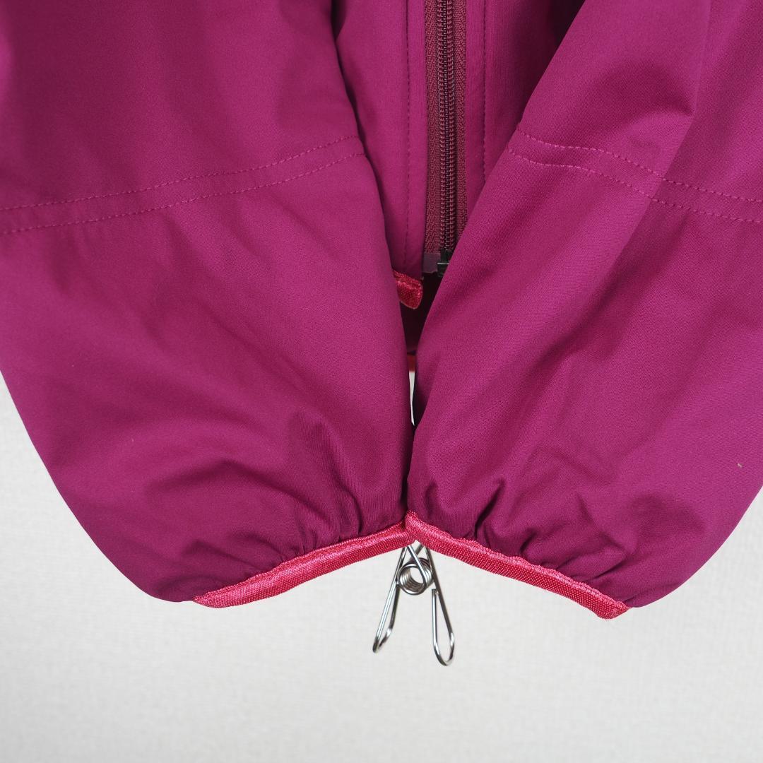 G4754*マリクレール☆中綿☆ゴルフ☆ジャケット☆ブルゾン☆紫パープル☆M