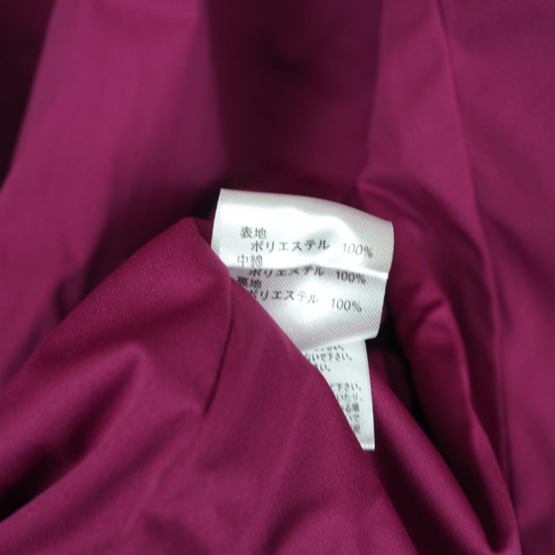 G4754*マリクレール☆中綿☆ゴルフ☆ジャケット☆ブルゾン☆紫パープル☆M