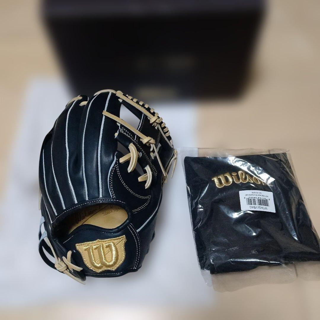Wilson Staff 硬式グローブ Wブラック