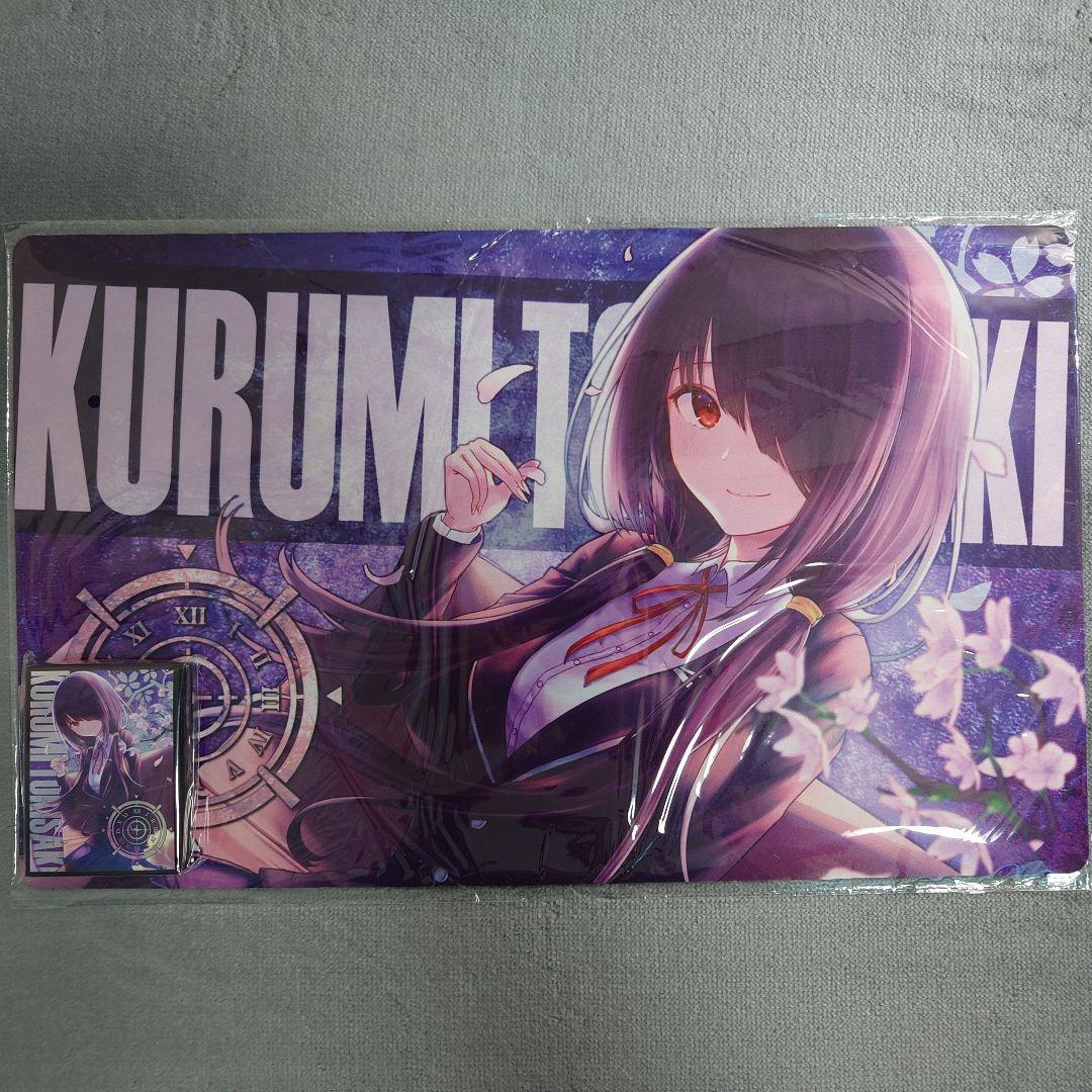 α1 デアラ 時計ロゴ&制服&目隠れ 時崎狂三 スリーブ&プレイマット