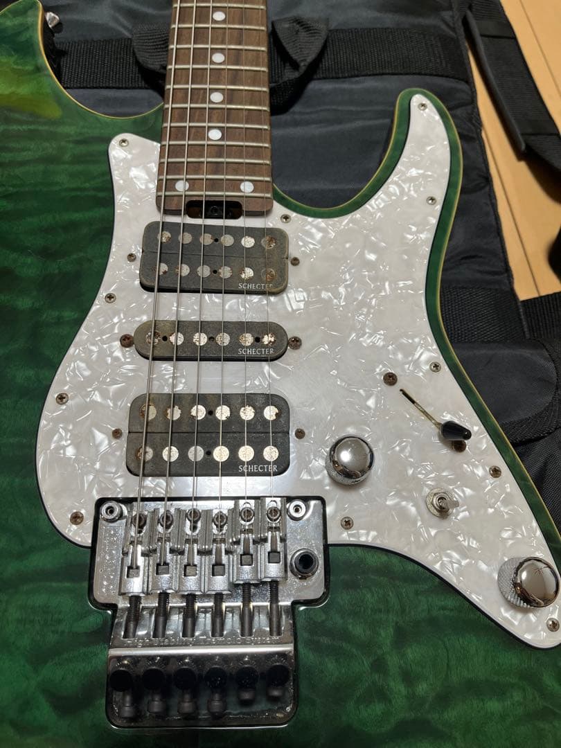 ギター SCHECTER SD-2 See-thru Green