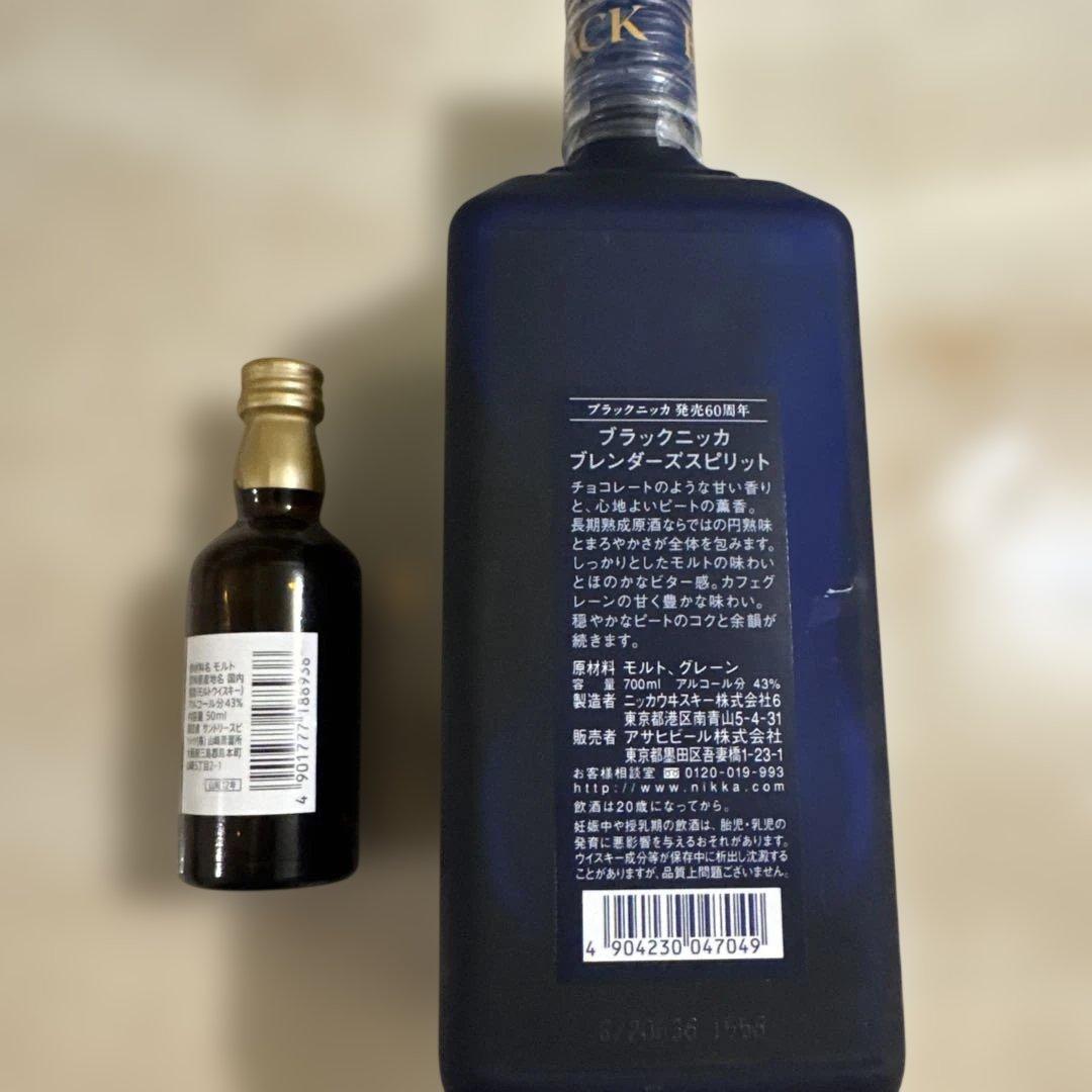 ブラックニッカ　ブレンダーズスピリット 2016, 山崎12年ミニボトル