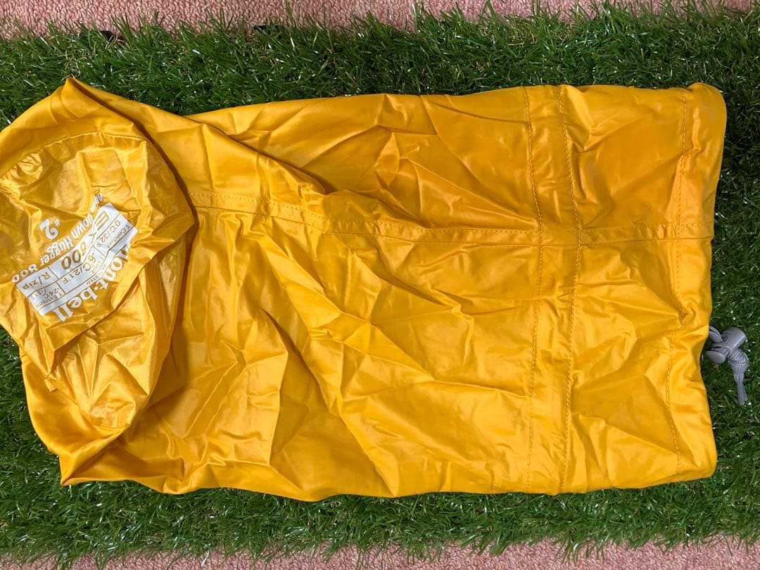 寝袋　モンベル アルパインダウンハガー800 #2