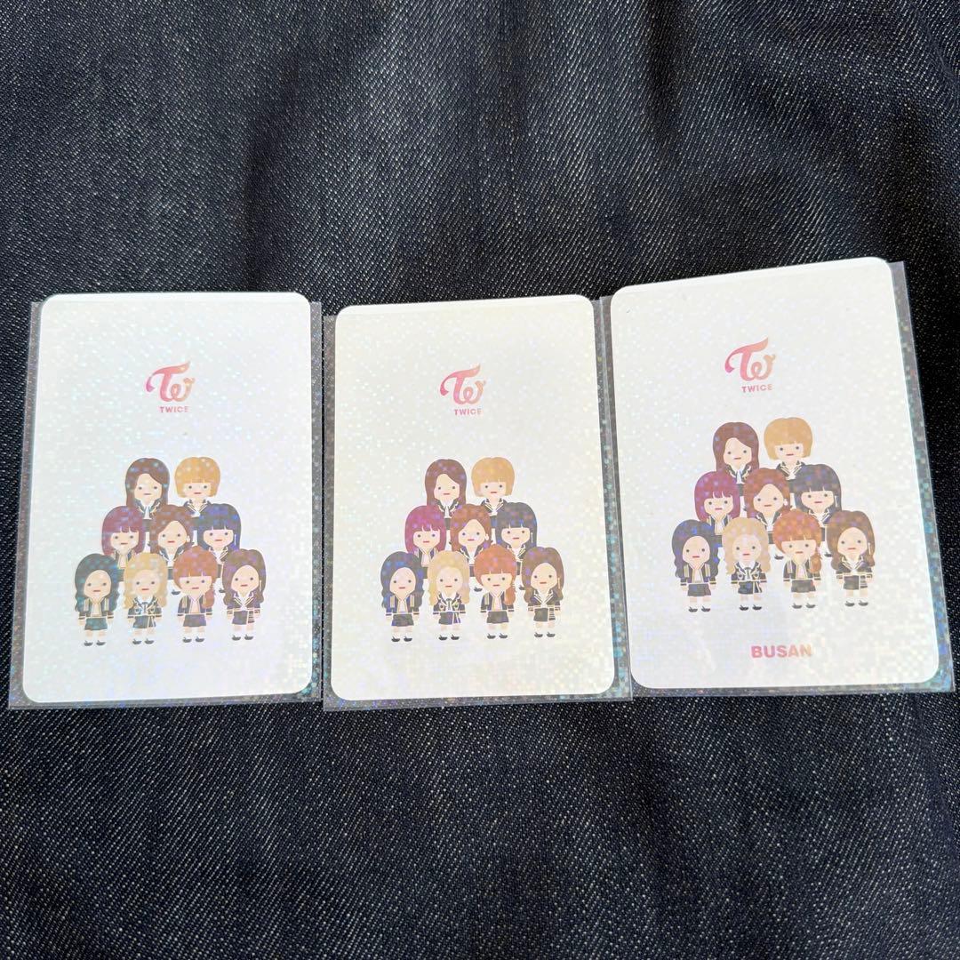 twice ジョンヨン　釜山　pop up トレカ