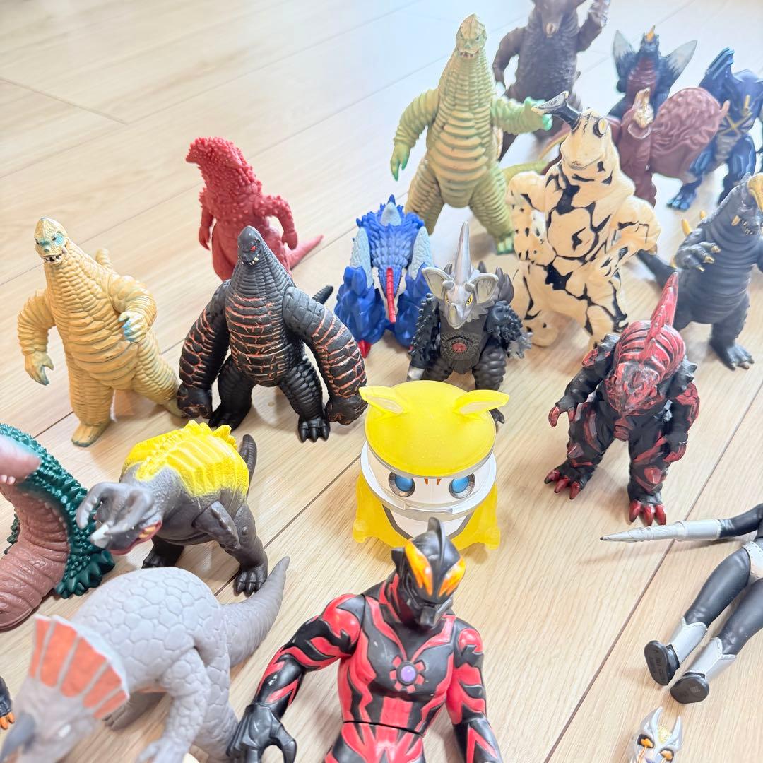 ウルトラマン 怪獣　ソフビ まとめ売り
