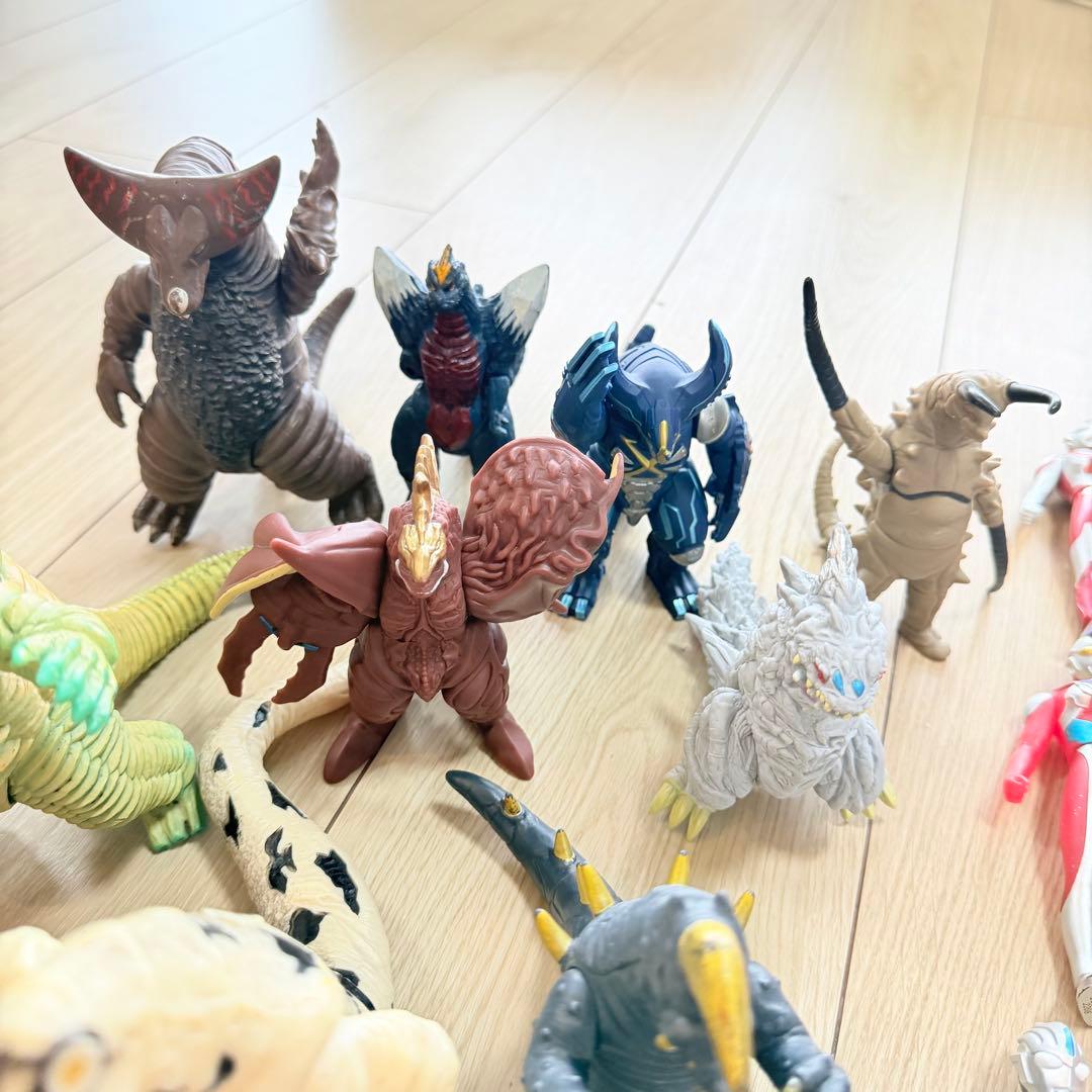 ウルトラマン 怪獣　ソフビ まとめ売り