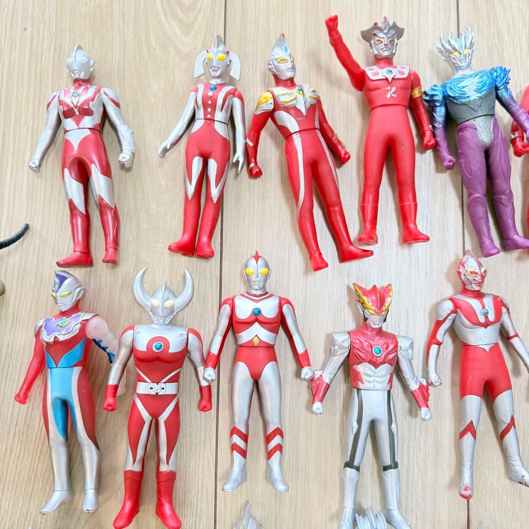 ウルトラマン 怪獣　ソフビ まとめ売り