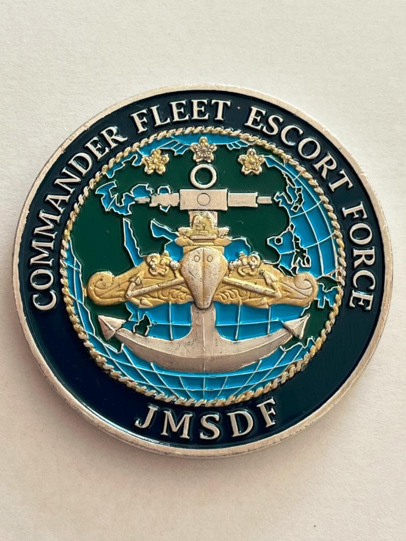 ◆海上自衛隊 チャレンジ 護衛艦隊司令官 非売品 ①