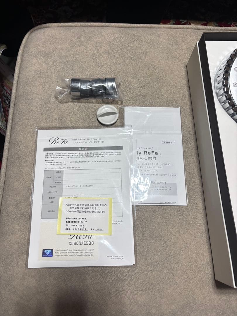 ReFa シャワーヘッド クリア/シルバー