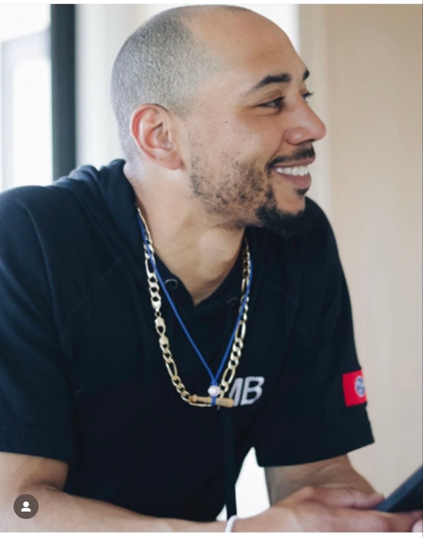 ムーキー ベッツ All Star Necklace 青 ナチュラル