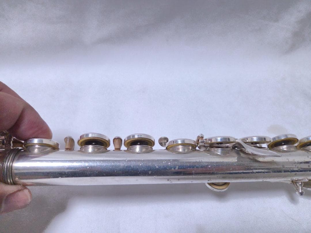 YAMAHA YFL-311 フルート 頭部管銀製 ケース&バッグ付 #3015