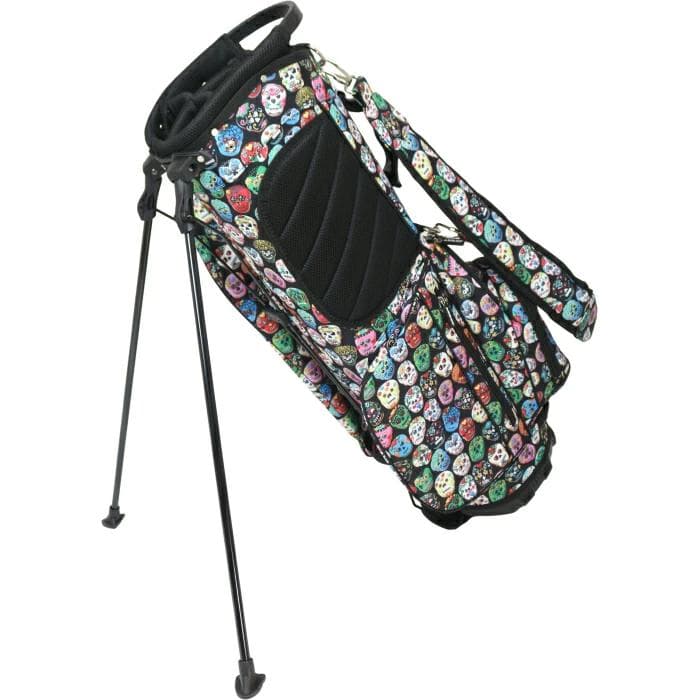【新品】アズロフ AZ-STCB02 スタンド キャディバッグ メキシカンスカル