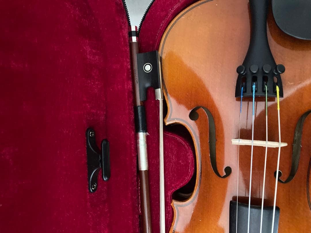 スズキ　バイオリン 1/4 本体 ケース付き　子ども
