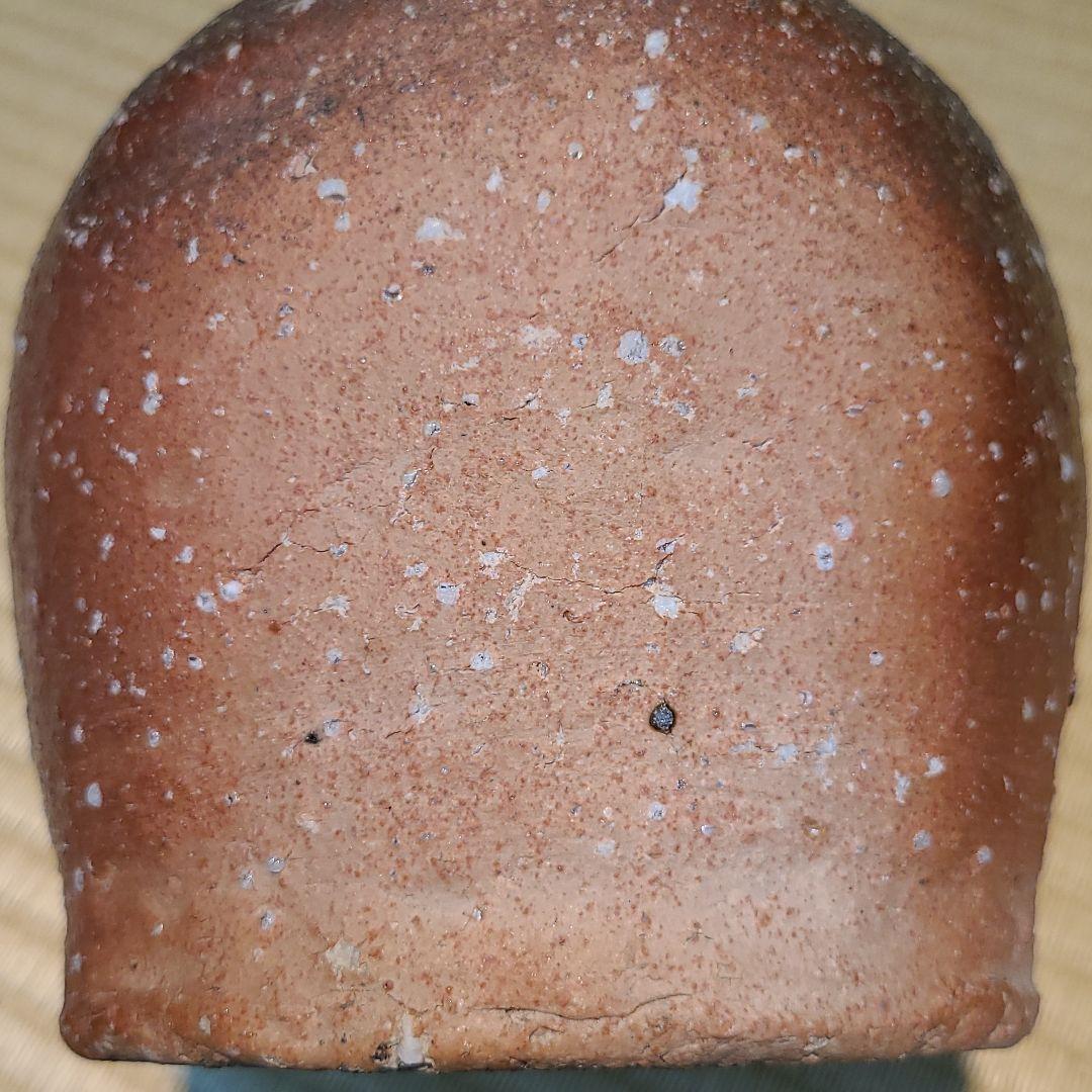 信楽焼 小川清峰作 壷 高さ6.5寸（約20cm） 箱なし 本物保証