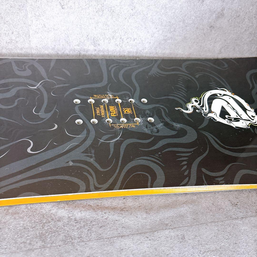 メンズスノーボード　FLOWフロウ　RUSH ラッシュ 156cm板単品