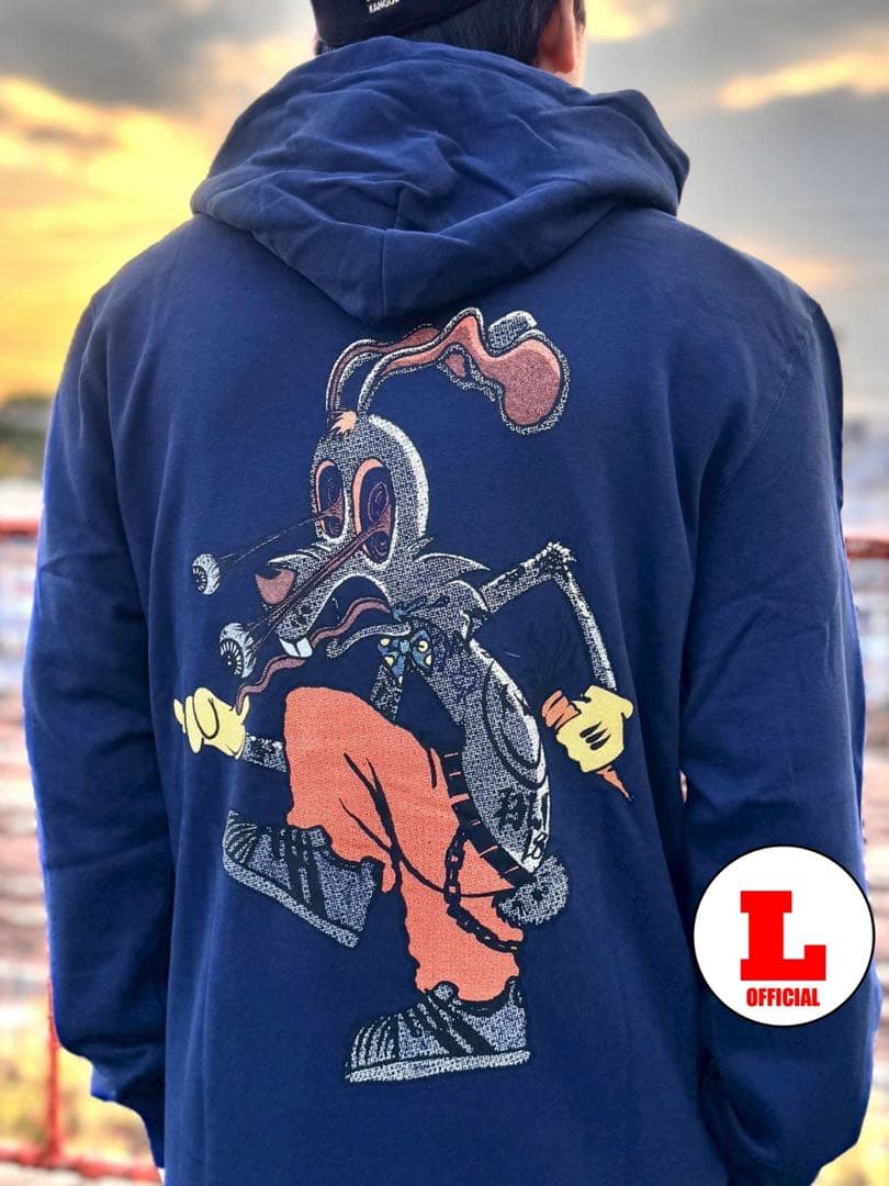 新品未使用 BLINK-182 / Roger Rabbit パーカー Lサイズ